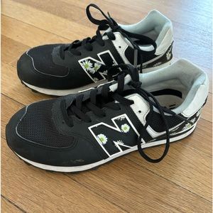 New Balance Kid's 574 Flower Power Sneaker